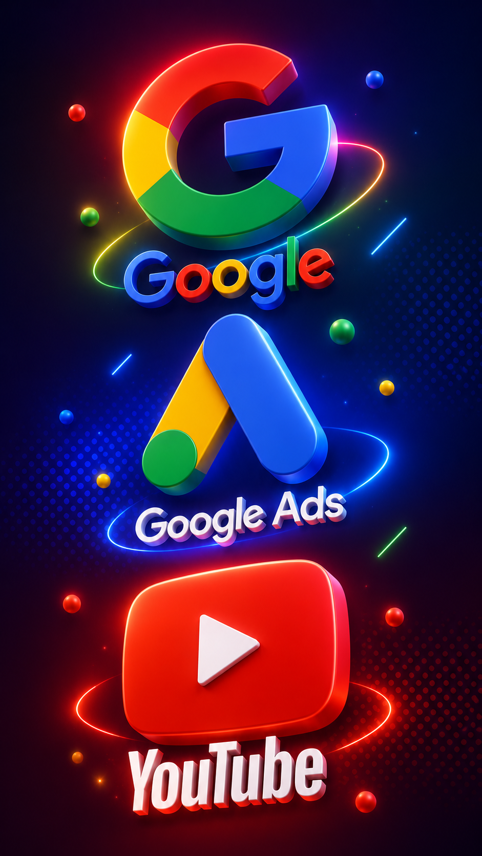 Marketing analytics dashboard for Google Ads